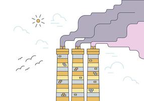 Gratis Smoke Stack Vector