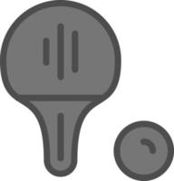 tafel tennis vector icoon ontwerp