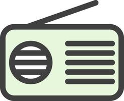 radio vector icoon ontwerp