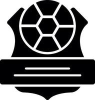 Amerikaans voetbal club vector icoon ontwerp