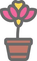 bloem vector pictogram ontwerp