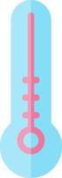 thermometer vol vector icoon ontwerp