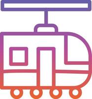 trein vector icoon ontwerp