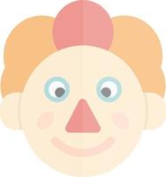 clown vector icoon ontwerp