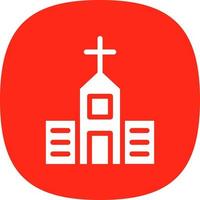 kerk vector icoon ontwerp