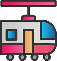 trein vector icoon ontwerp