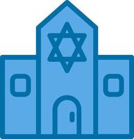 synagoge vector icoon ontwerp