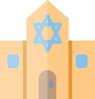 synagoge vector icoon ontwerp