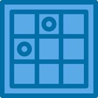 schaak spel lijn vector icoon ontwerp