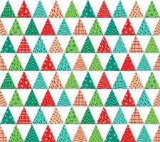 schattig vrolijk Kerstmis rood groen blauw abstract structuur pijnboom boom Kerstmis boom element achtergrond vector illustratie voor kleding stof afdrukken omhulsel papier kleren decoratie Kerstmis viering festival