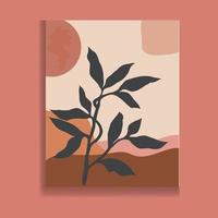 botanisch muur kunst vector set. gouden gebladerte lijn kunst tekening met waterverf. abstract fabriek kunst ontwerp voor muur ingelijst afdrukken, canvas afdrukken, poster, huis decorateur omslag, behang.