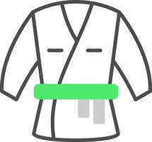 kimono creatief icoon ontwerp vector