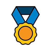 medaille icoon vector symbool ontwerp Sjablonen