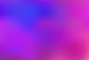 licht roze, blauwe vector bokeh sjabloon.