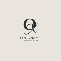 initialen os brief monogram met elegant luxe stijl. zakelijke identiteit en persoonlijk logo vector