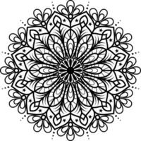 vrij bloemen mandala kleur Pagina's vector bestanden