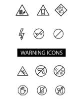 waarschuwing teken icoon ontwerp illustratie kunst vector