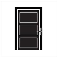 deur icoon logo vector ontwerp