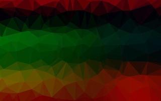 donkere veelkleurige, regenboog vector abstracte veelhoekige lay-out.