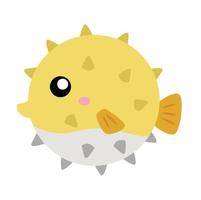 dier onderwater- gloed vis illustratie vector clip art