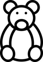 teddy beer vector illustratie Aan een achtergrond.premium kwaliteit symbolen.vector pictogrammen voor concept en grafisch ontwerp.