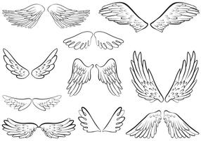Gratis Engel Wings Vectoren