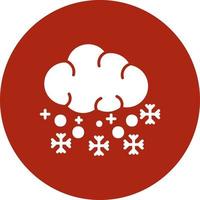 sneeuw creatief icoon ontwerp vector