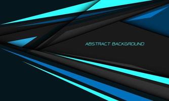 abstract blauw snelheid zwart schaduw grijs richting meetkundig zeshoek maas Aan grijs ontwerp modern luxe futuristische achtergrond vector