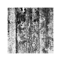gekrast vierkant. donker figuur met verontrust grunge hout structuur geïsoleerd Aan wit achtergrond. vector illustratie.