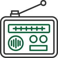 radio creatief icoon ontwerp vector