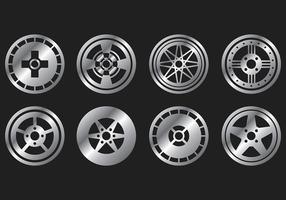 Alloy Wheels Vector Pictogrammen