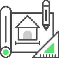 huis ontwerp creatief icoon ontwerp vector