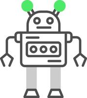 robot creatief icoon ontwerp vector