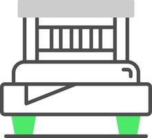 bed creatief icoon ontwerp vector