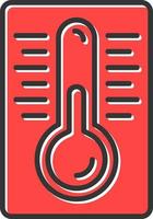 thermometer creatief icoon ontwerp vector