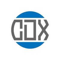 cdx brief logo ontwerp Aan wit achtergrond. cdx creatief initialen cirkel logo concept. cdx brief ontwerp. vector