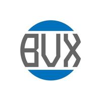 bvx brief logo ontwerp Aan wit achtergrond. bvx creatief initialen cirkel logo concept. bvx brief ontwerp. vector
