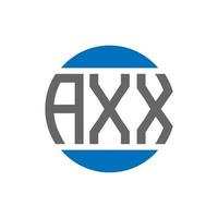 axx brief logo ontwerp Aan wit achtergrond. axx creatief initialen cirkel logo concept. axx brief ontwerp. vector