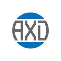 axd brief logo ontwerp Aan wit achtergrond. axd creatief initialen cirkel logo concept. axd brief ontwerp. vector