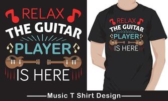 wereld muziek- dag t-shirt ontwerp. vector