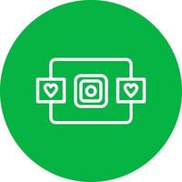 sociaal media vector icoon