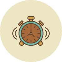 alarm klok creatief icoon ontwerp vector