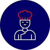 chef creatief icoon ontwerp vector