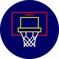 basketbal creatief icoon ontwerp vector