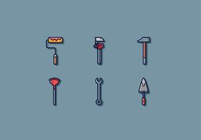 Gratis Tradesman Tool Vector