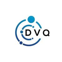 dvq brief logo ontwerp Aan wit achtergrond. dvq creatief initialen brief logo concept. dvq brief ontwerp. vector