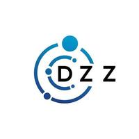 dzz brief logo ontwerp Aan wit achtergrond. dzz creatief initialen brief logo concept. dzz brief ontwerp. vector