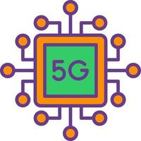 5g creatief icoon ontwerp vector