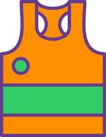 tank top creatief icoon ontwerp vector