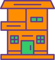 woning creatief icoon ontwerp vector